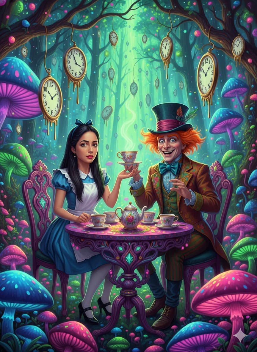 En el país de las maravillas bien acompañada