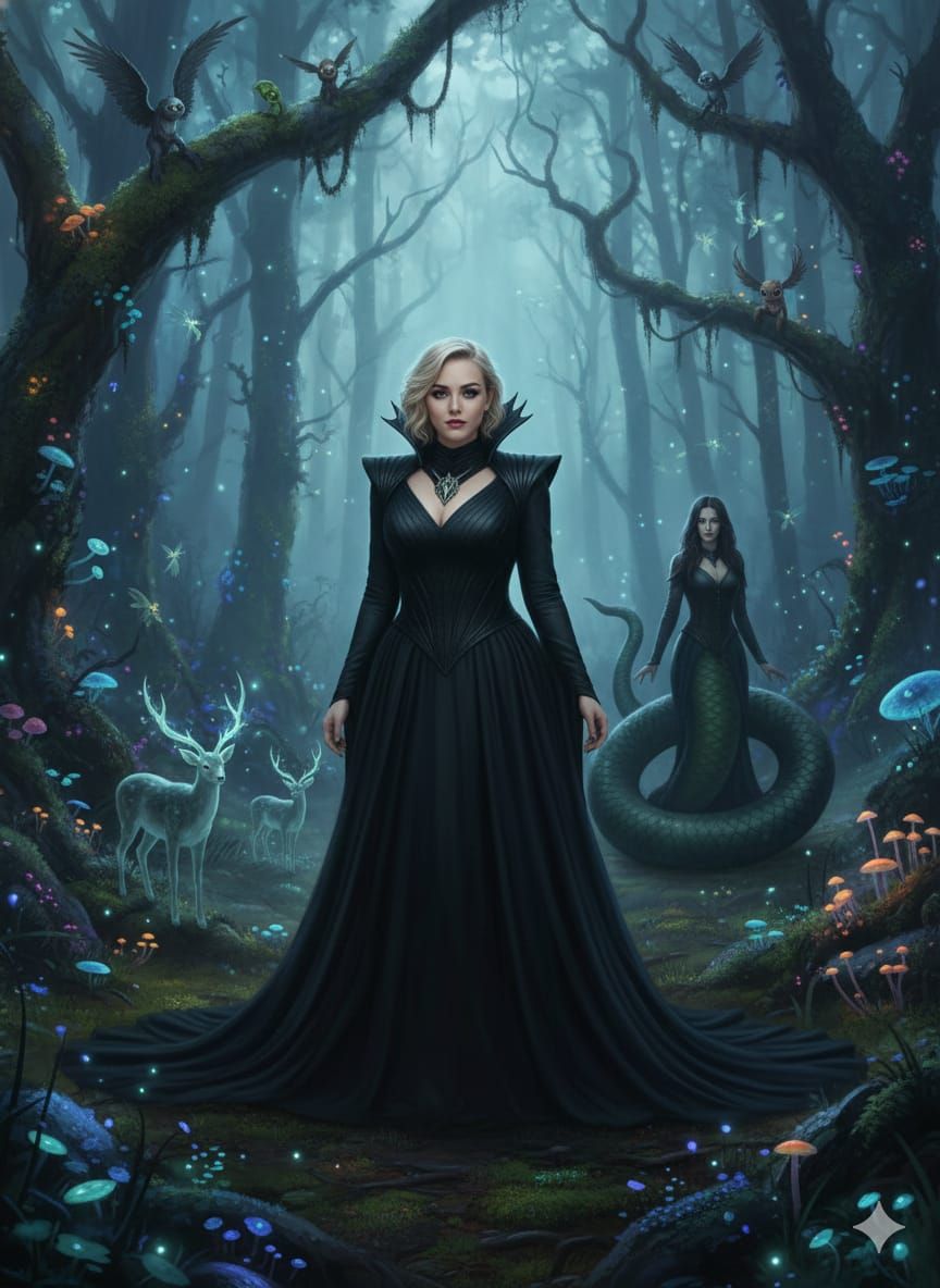 La Reina del bosque sombrío