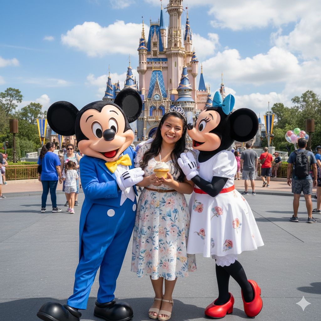 Cumpleaños en Disney