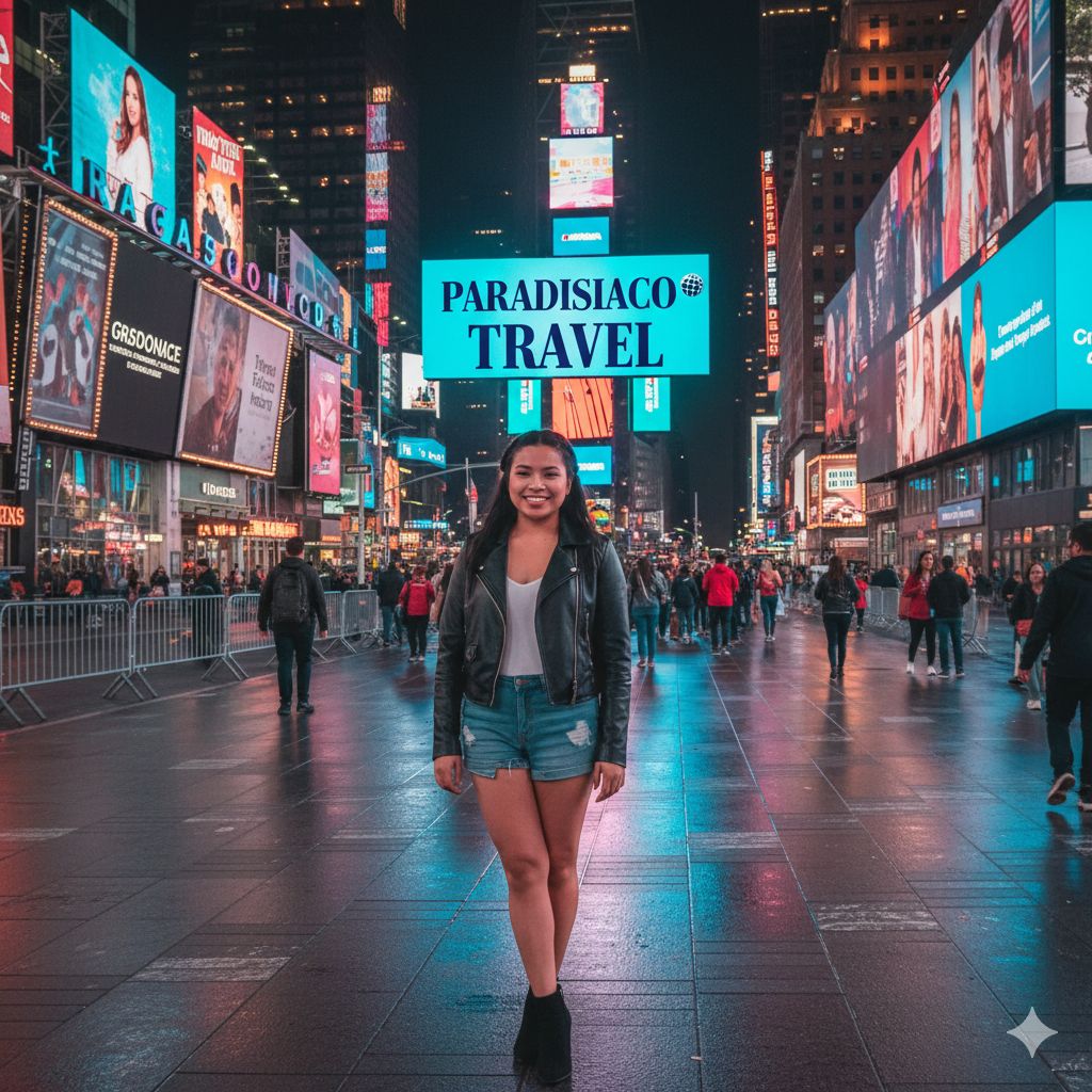 Conociendo Times Square con Paradisiaco Travel