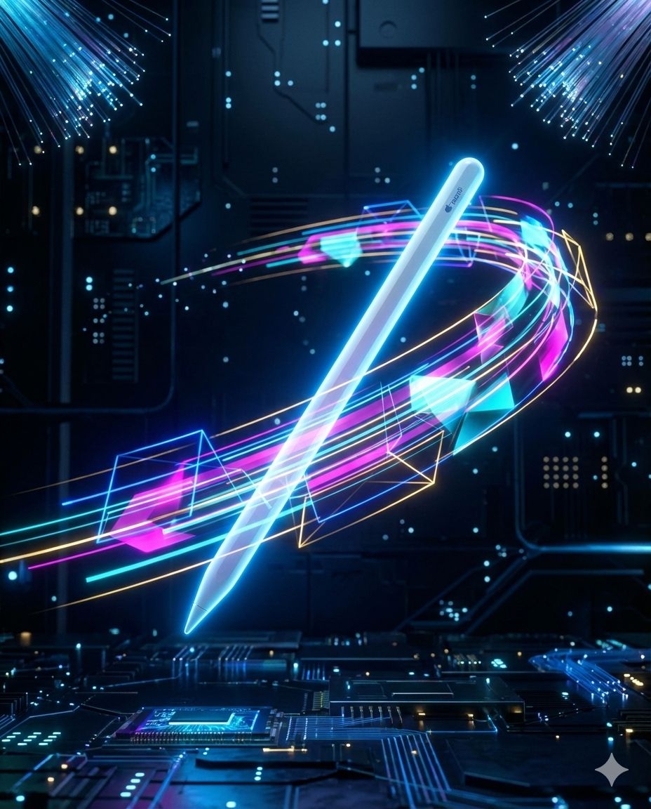 Apple Pencil Futurista 