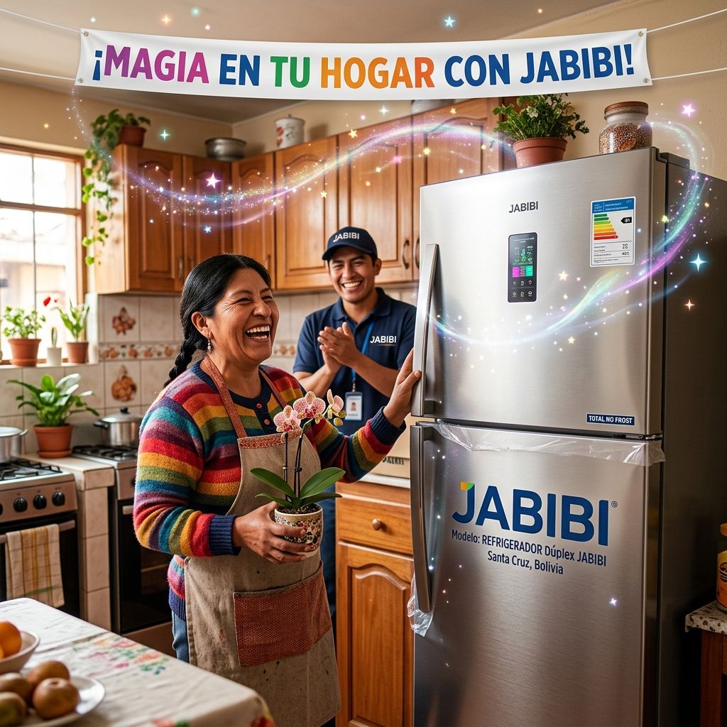 Heladera Mágica JABIBI – Entrega Llenar de Alegría
