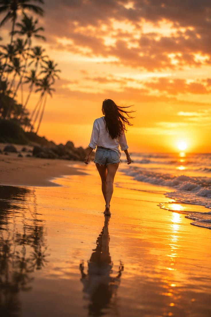  Atardecer cinematográfico en un destino tropical 