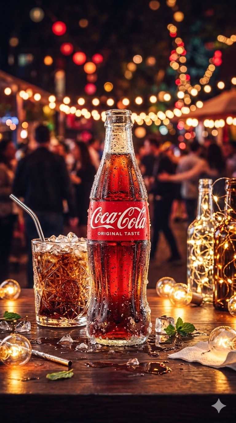 Coca-Cola en una fiesta