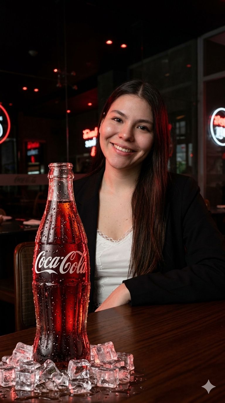     Coca-Cola con hielo