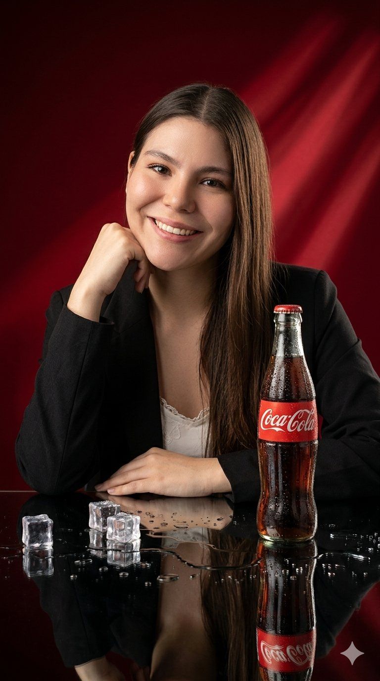 Coca-Cola en primer plano