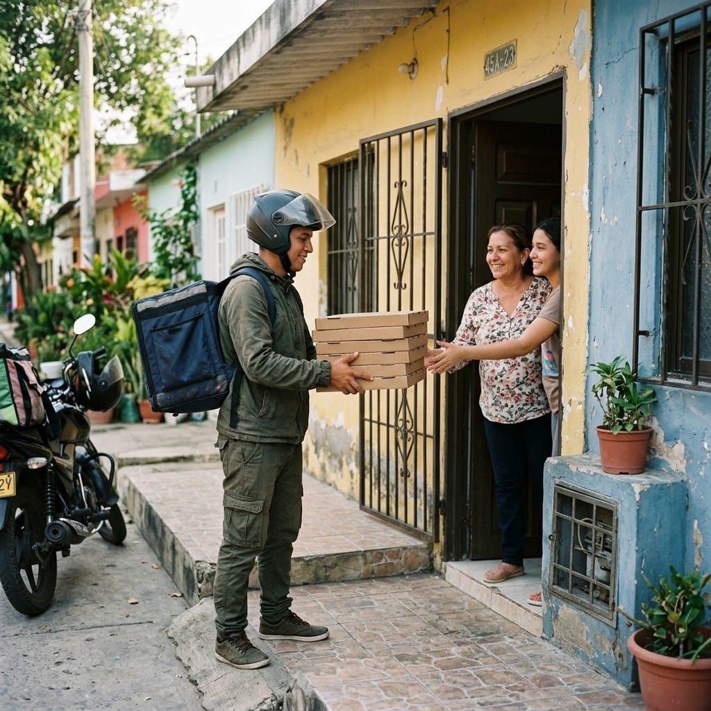 Delivery de pizzas