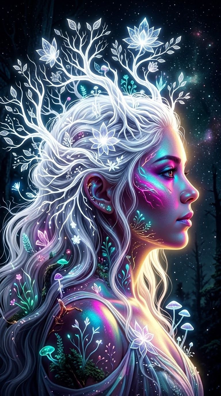 Mujer creativa