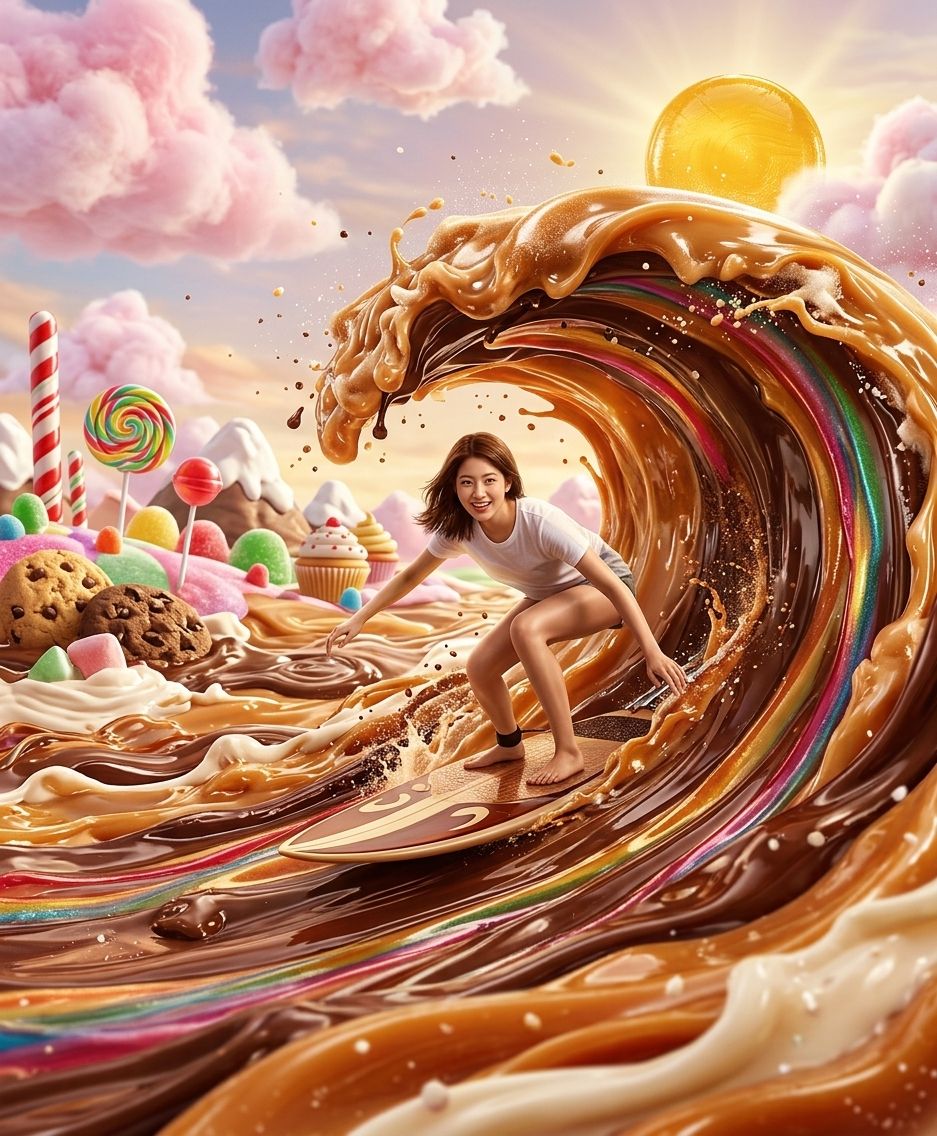 Surf de caramelo