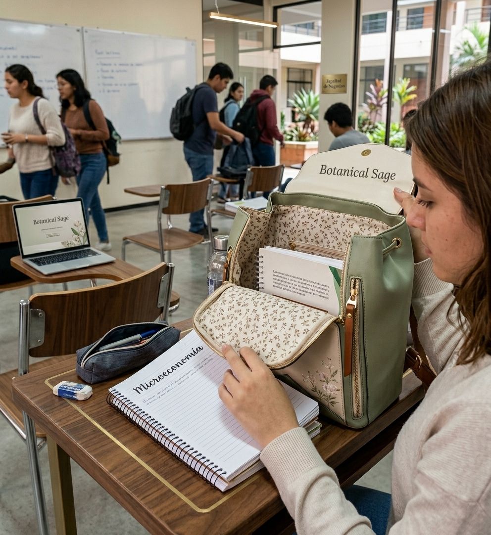 AthelNey Botanical Sage Backpack – College Classroom Life